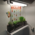 LED Pflanzenlampe 120cm, Leuchtröhre mit Fassung