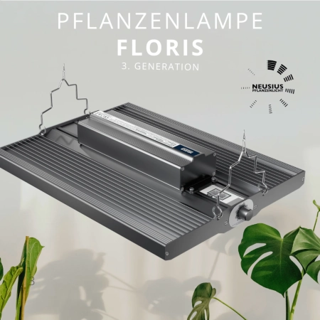 LED-Pflanzenlampe FLORIS Grow | NEUSIUS PFLANZENLICHT
